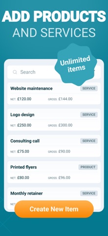 Easy Invoice Maker & Generator Screenshot 6 of 10