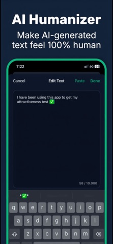 Humanize AI & Paraphrase Screenshot 2 of 3