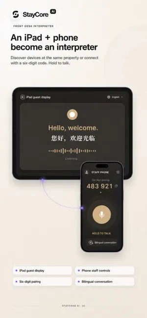 StayCore AI Hotel Workspace screenshot 2
