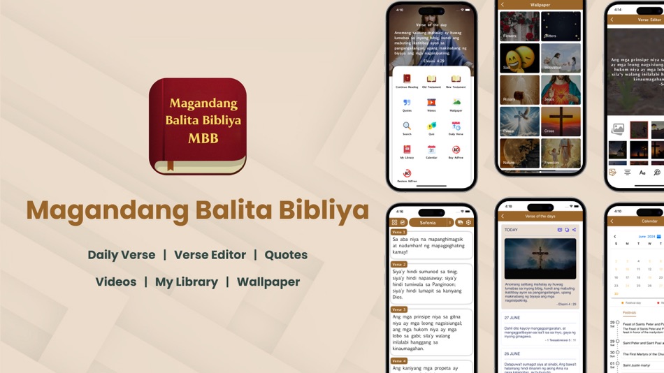 #1. Magandang Balita Bibliya (MBB) (iOS) 来自: RAVINDHIRAN SUMITHRA