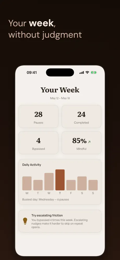 PauseMate 暂停伴侣应用截图
