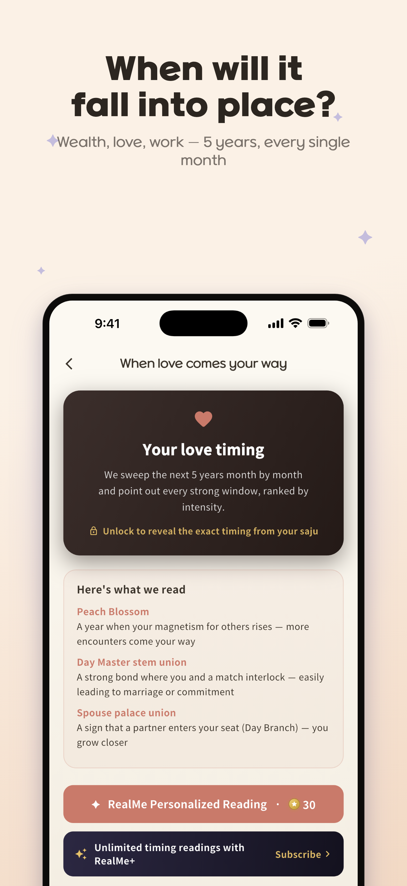 RealMe: Saju & Compatibility screenshot 4