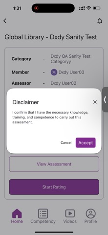 App screenshot
