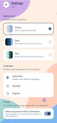 Alivio App Screenshot 6 of 6