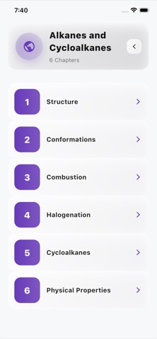 Organic Chemistry Practice Pro iPhone screenshot