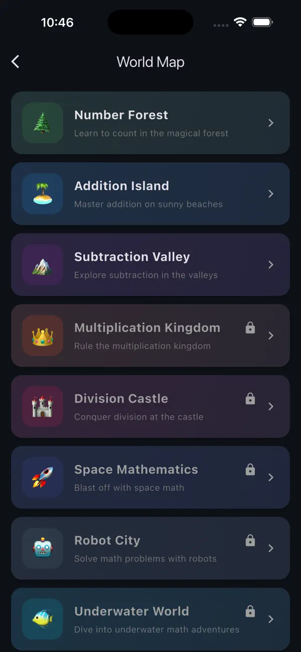 Screenshot #2 pour Math Kingdom Academy