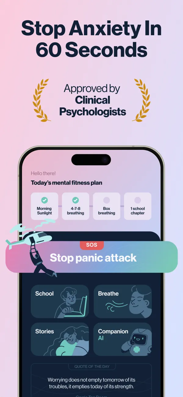 Screenshot #1 pour Anxiety Relief: Calmer