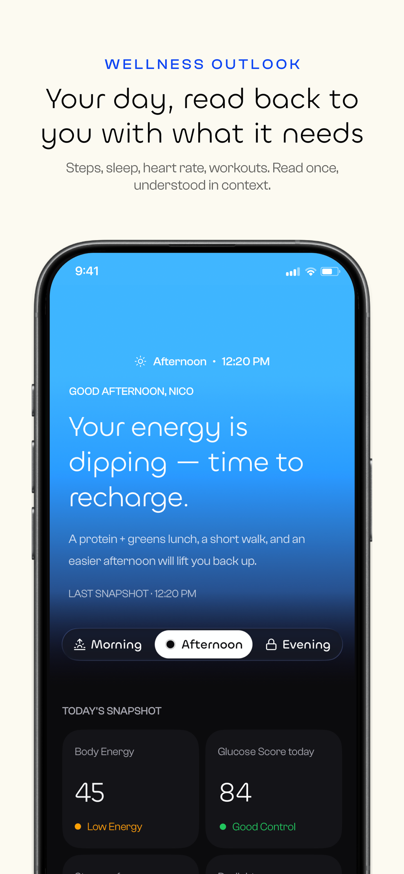 A1C Insights screenshot 2