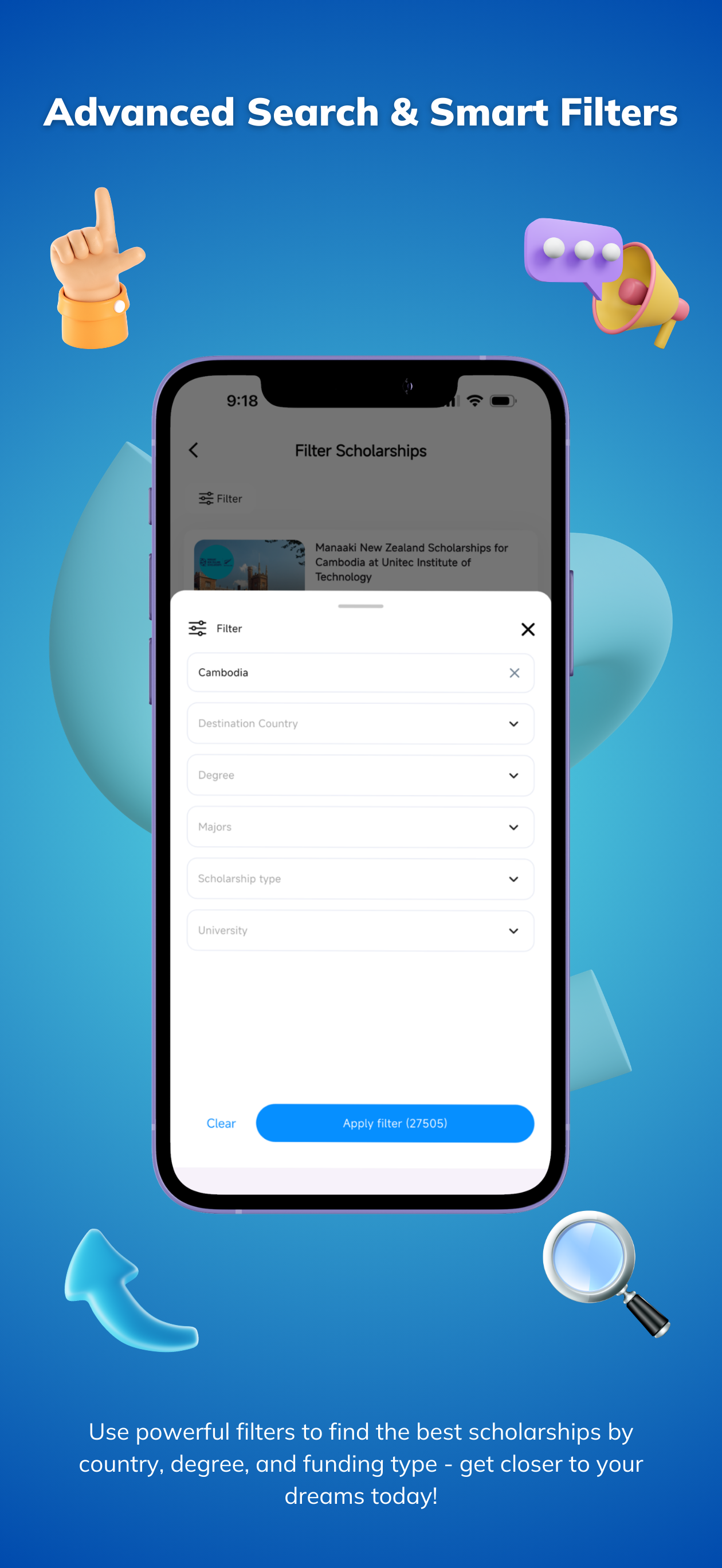 Scholarar - Scholarship App