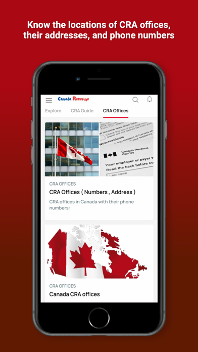 Canadian Tax Info: Canada CRA Screenshot