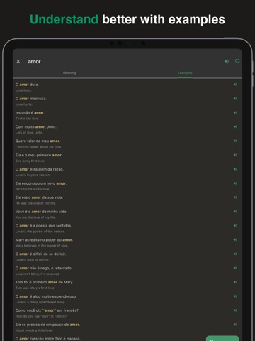 Maputo: Mozambican Dictionary iPad screenshot