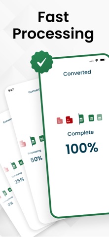 PDF to Excel Converter & XLSX iPhone screenshot