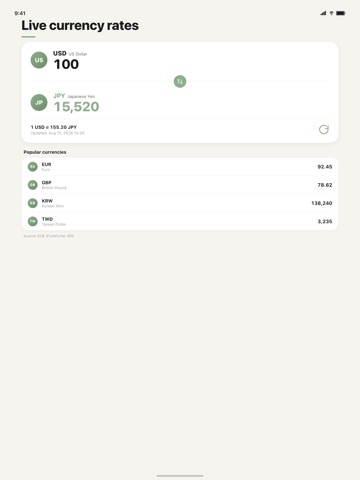 Unit Converter - Anything Fast iPad screenshot