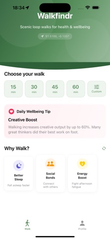 WalkFindr Screenshot 1 of 4