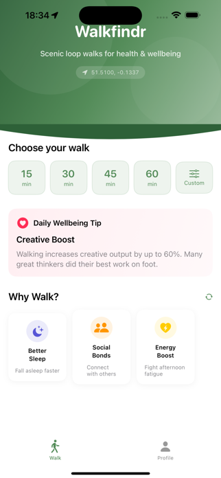 WalkFindr Screenshot 1 of 4