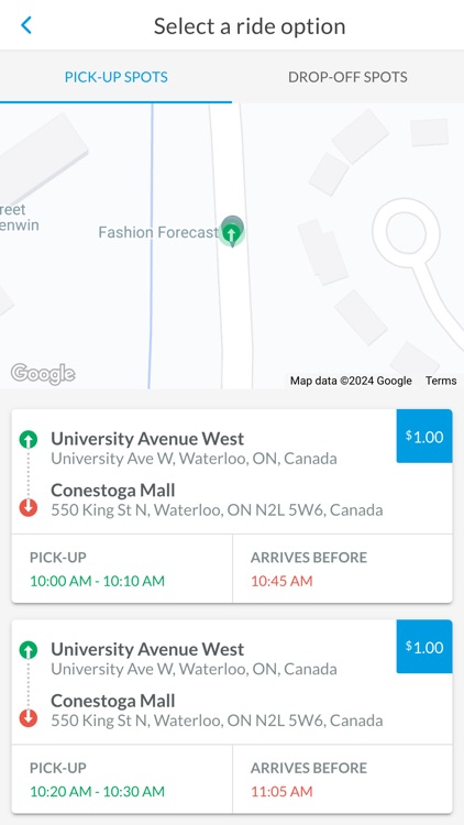 RideCo Waterloo screenshot-4