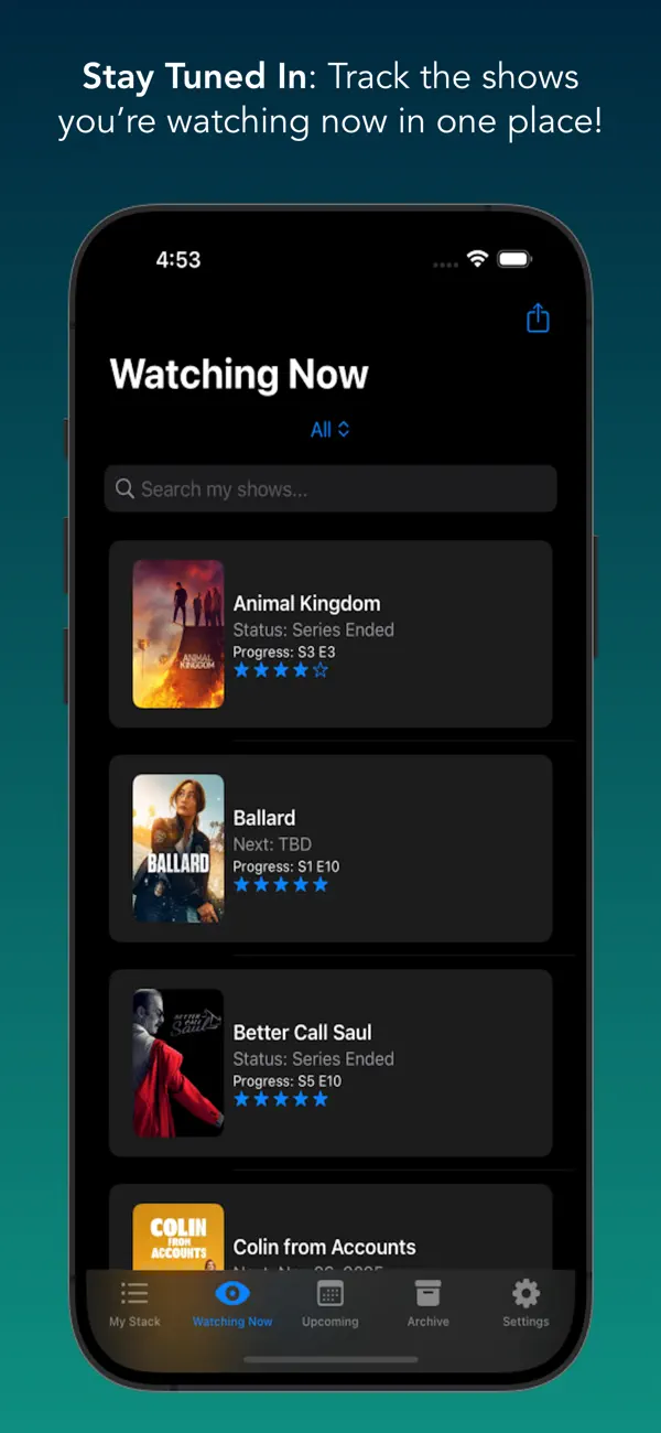 #3. StreamStack (iOS) Por: MICHAEL ROGERS