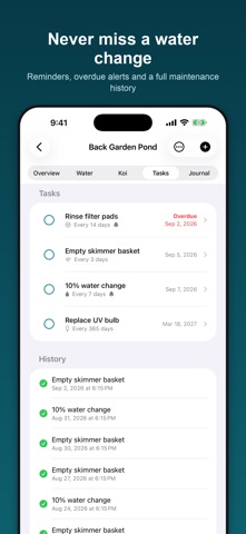 KoiLog: Koi Pond Tracker Screenshot 6 of 8