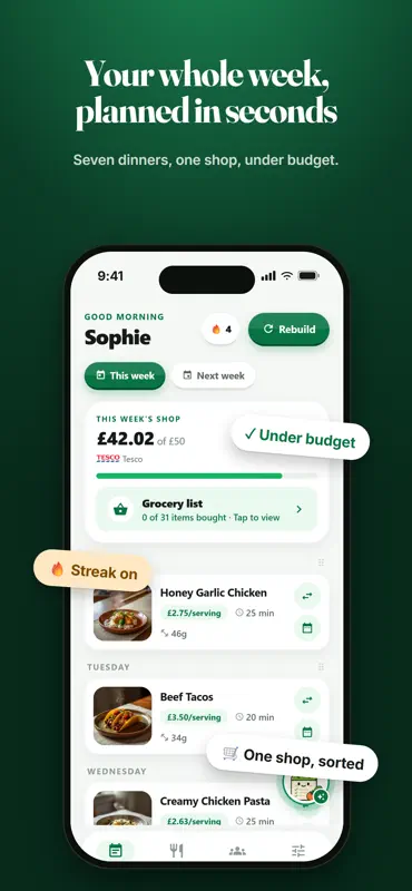 Measy: Meal Planner & Recipes screenshot 5 of 8