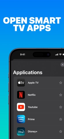 Universal TV Remote · Mando iPhone screenshot