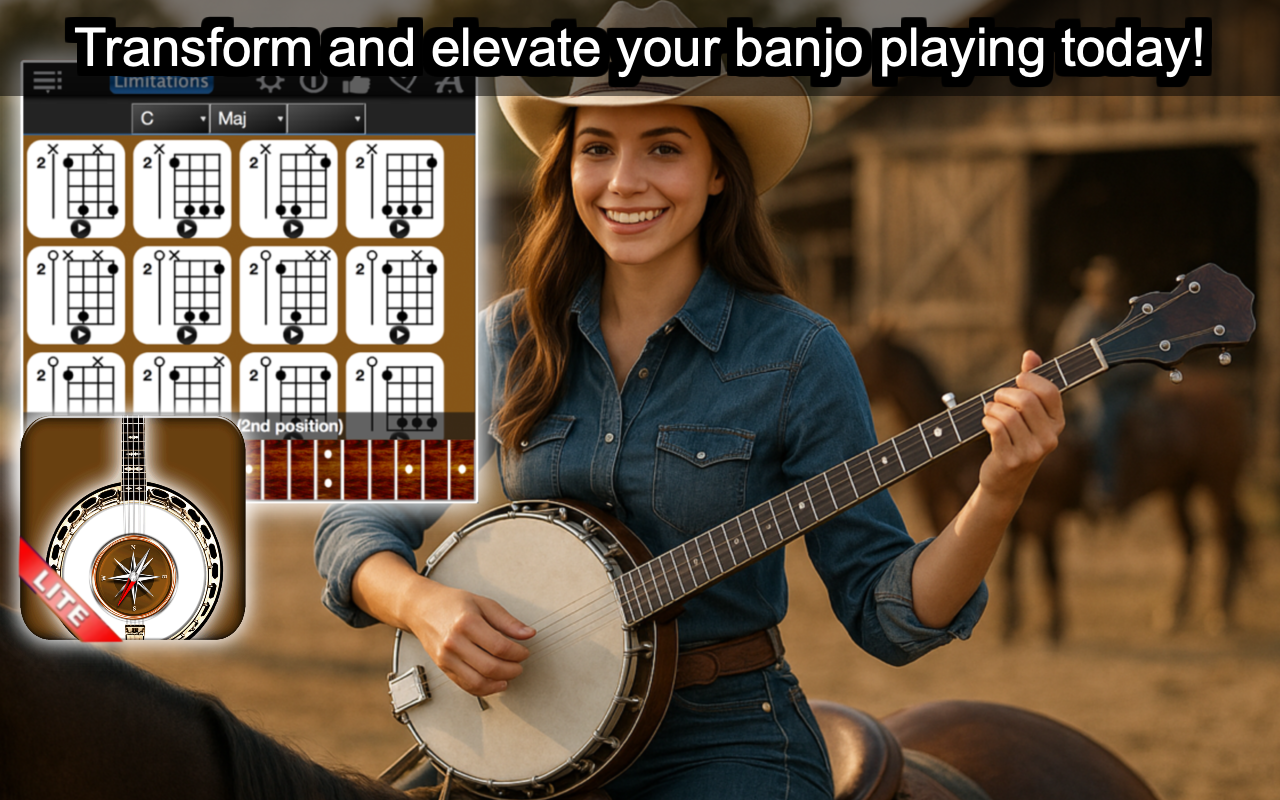 Banjo Chords Compass Lite