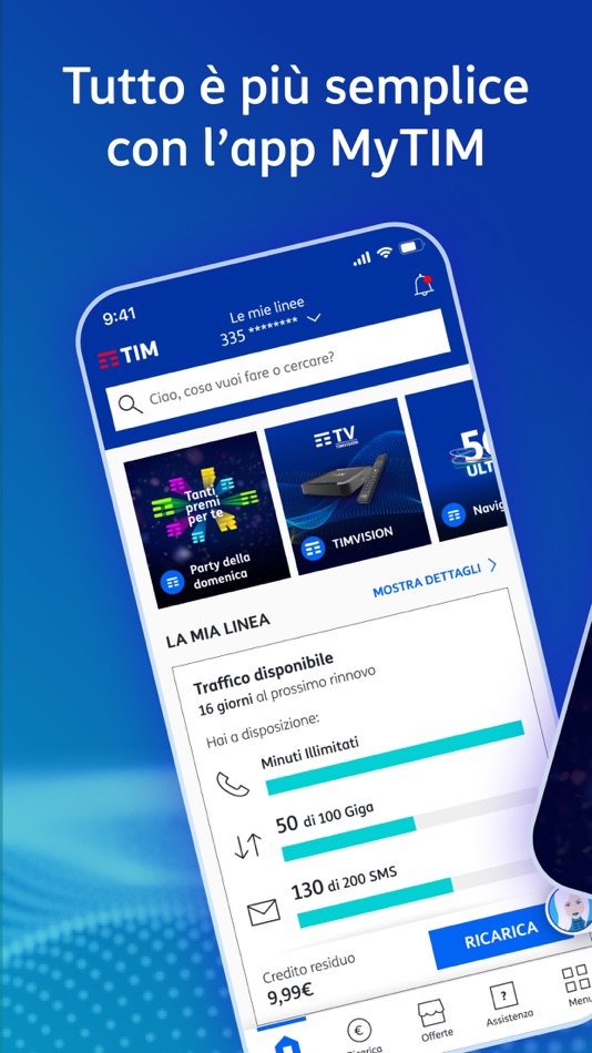 #1. MyTIM (iOS) By: Telecom Italia S.p.A.