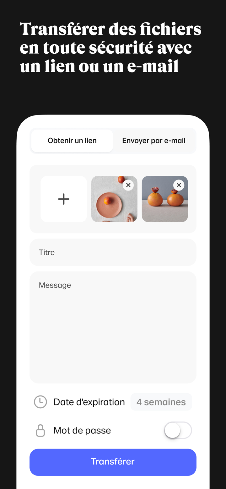 WeTransfer: Transfer Files screenshot 3