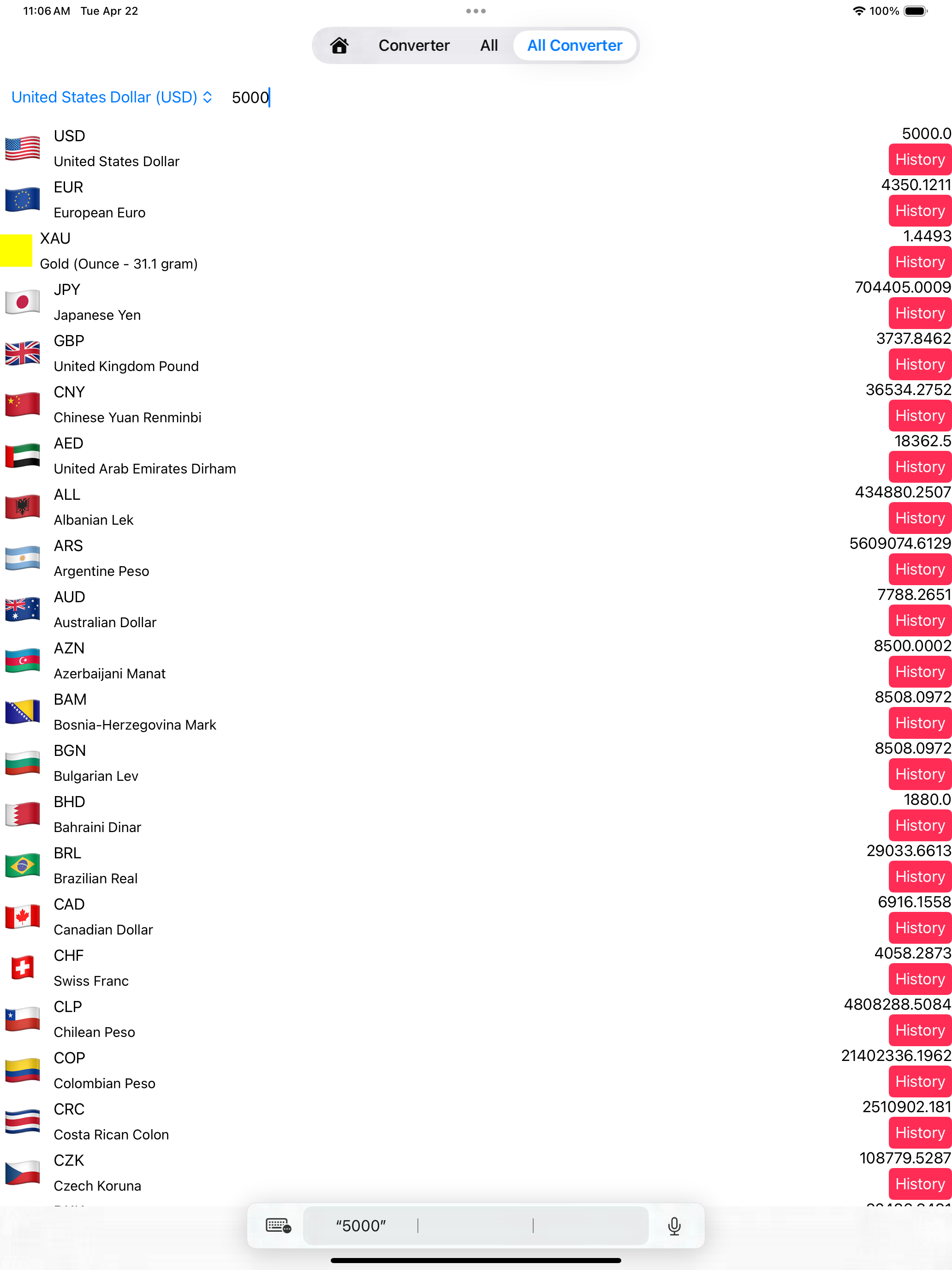 Currency Converter: Calculator