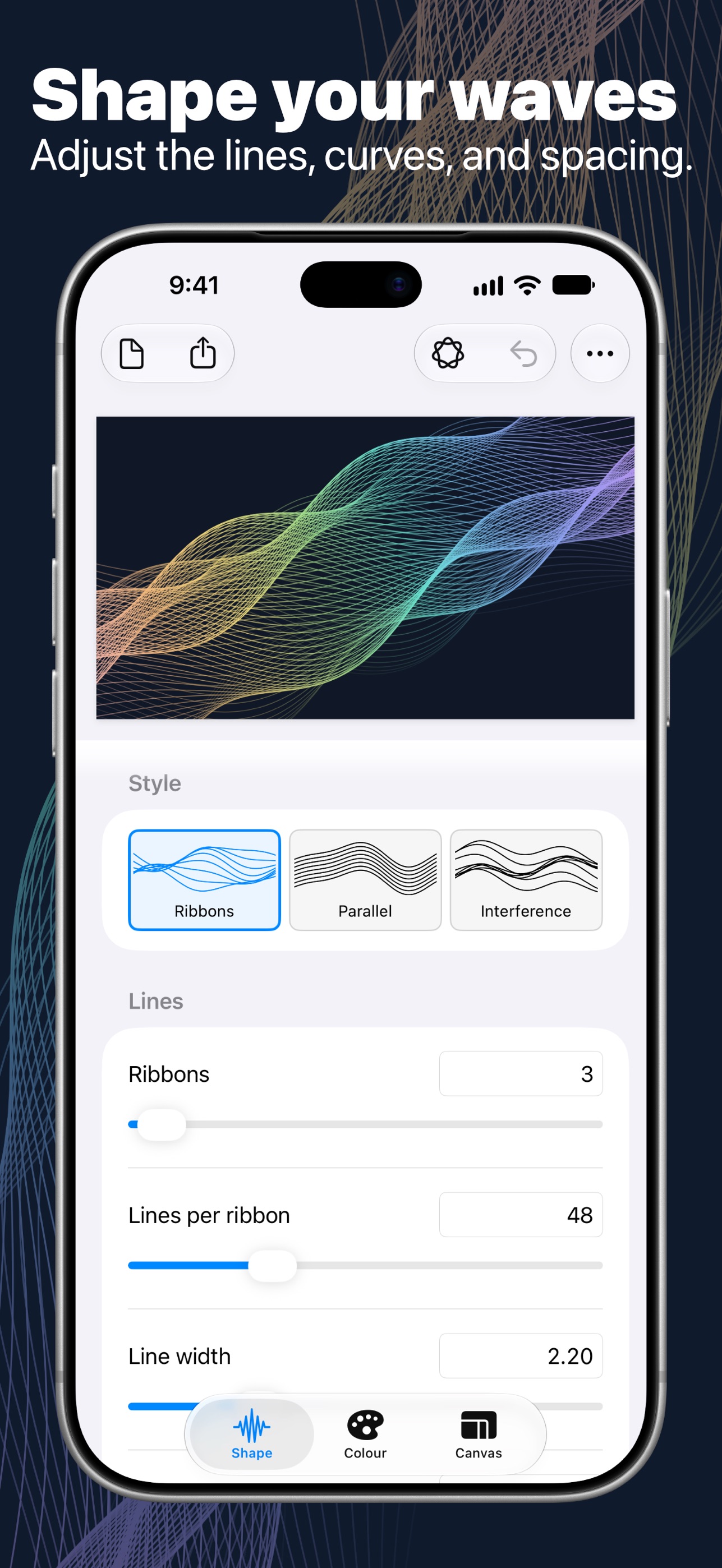 Screenshot 1 of WaveMotif