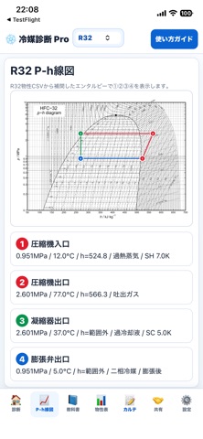 冷媒診断Pro screenshot