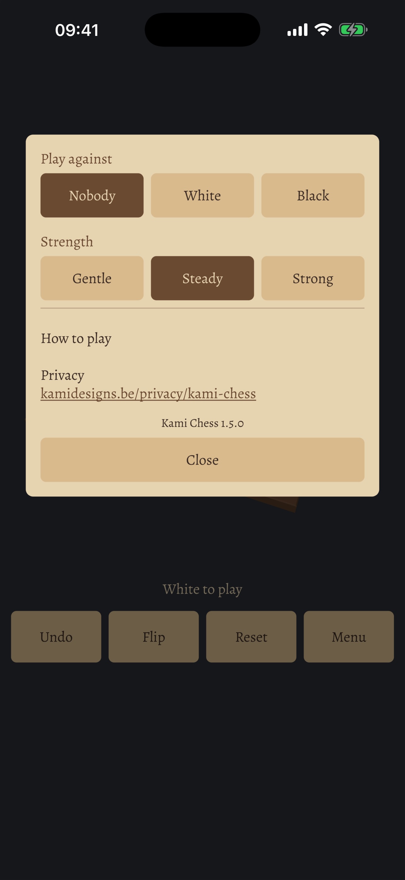 Screenshot 3 of Kami Chess