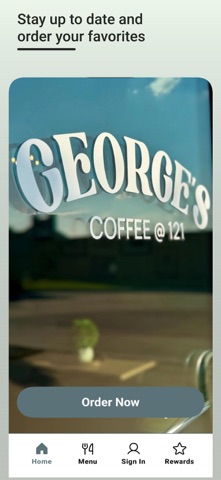 George's Coffee @121 Screenshot 1 of 6