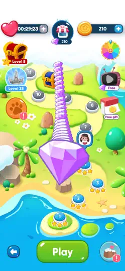 Capture d'écran de Block Puzzle - Offline Game sur iPhone 6