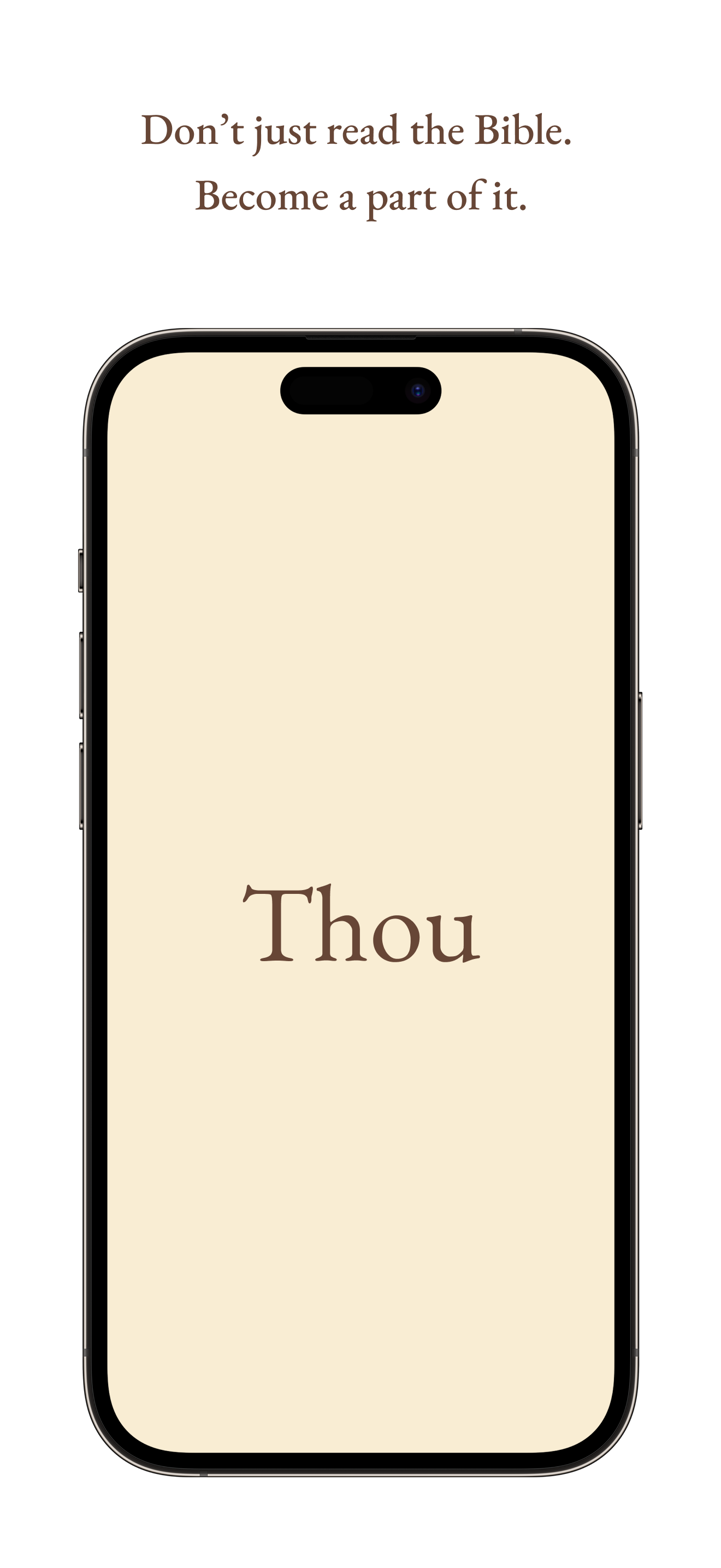 Thou - Talk to the Bible