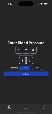 Track Blood Pressure Screenshot 1 of 6