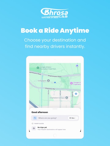 Bhrosa Cab, Auto, Bike iPad screenshot