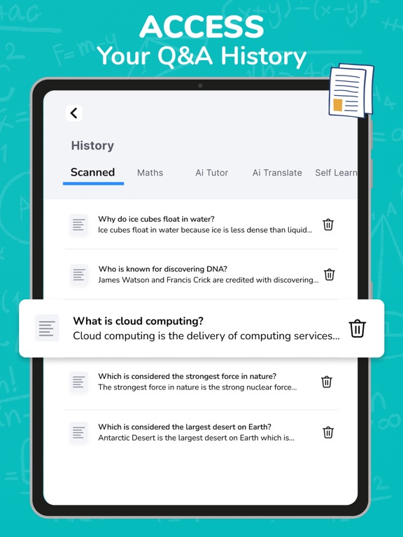 CamSolve: Homework AI Solver iPad screenshot 5 - Education app