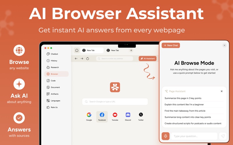 AI Chat - Chatbot Assistant! iPhone screenshot