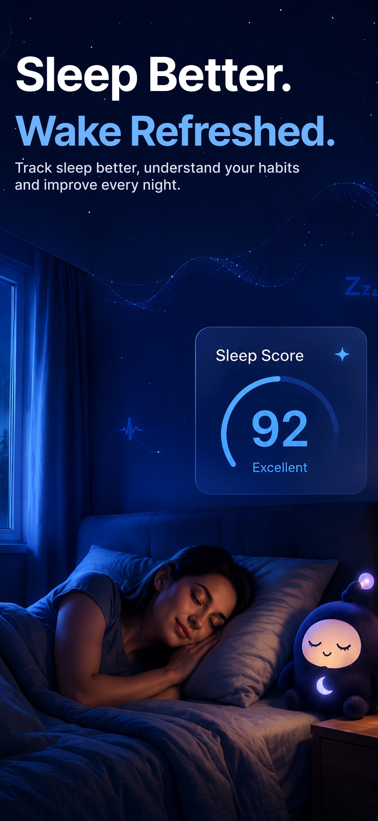 Screenshot 1 of Lumina Sleep: Tracker & Sounds