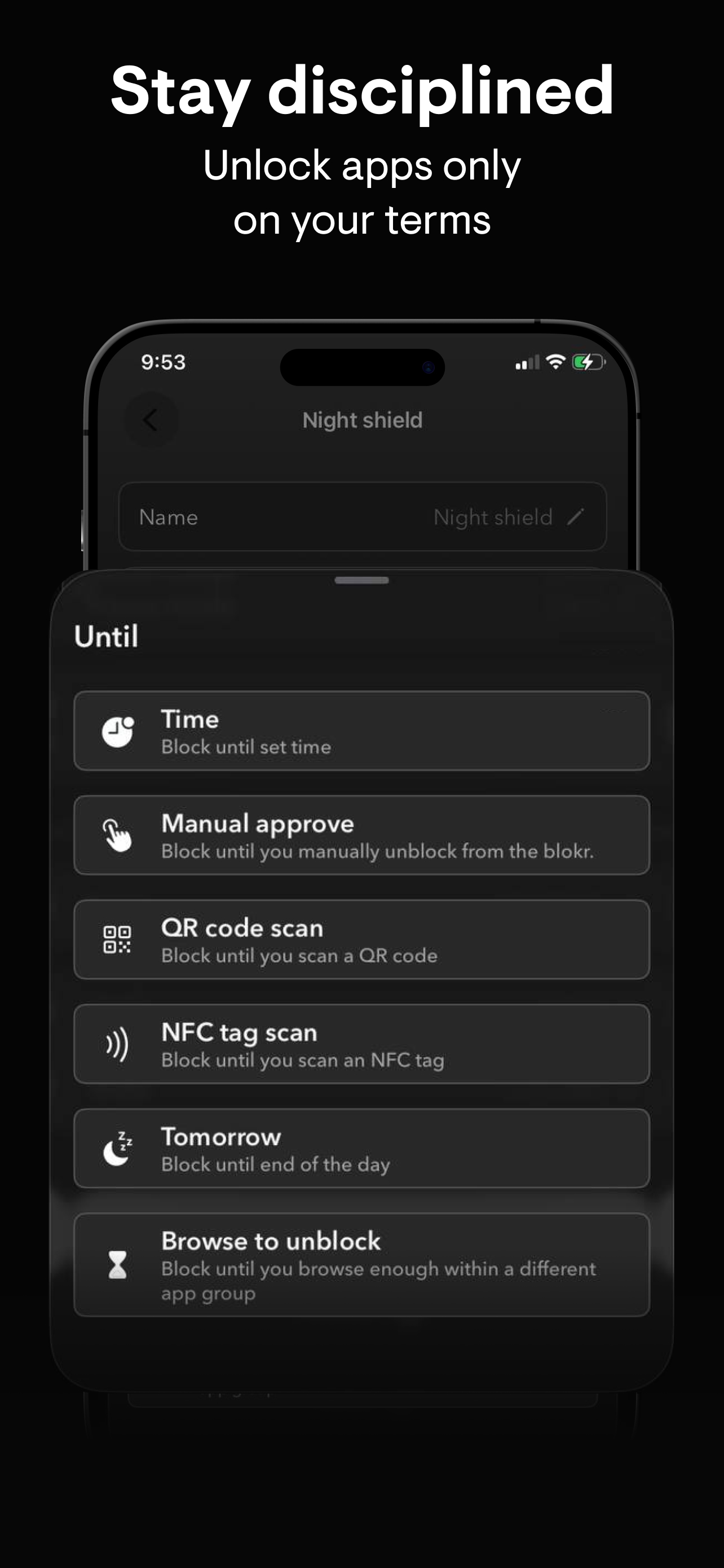 blokr.- App Blocker & Limits screenshot 4