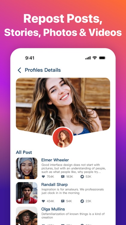 Repost for Instagram ™