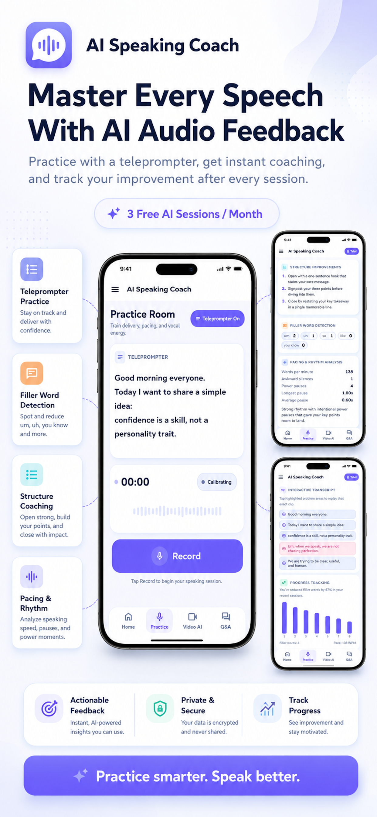 AI Coach: Public Speaking screenshot 2