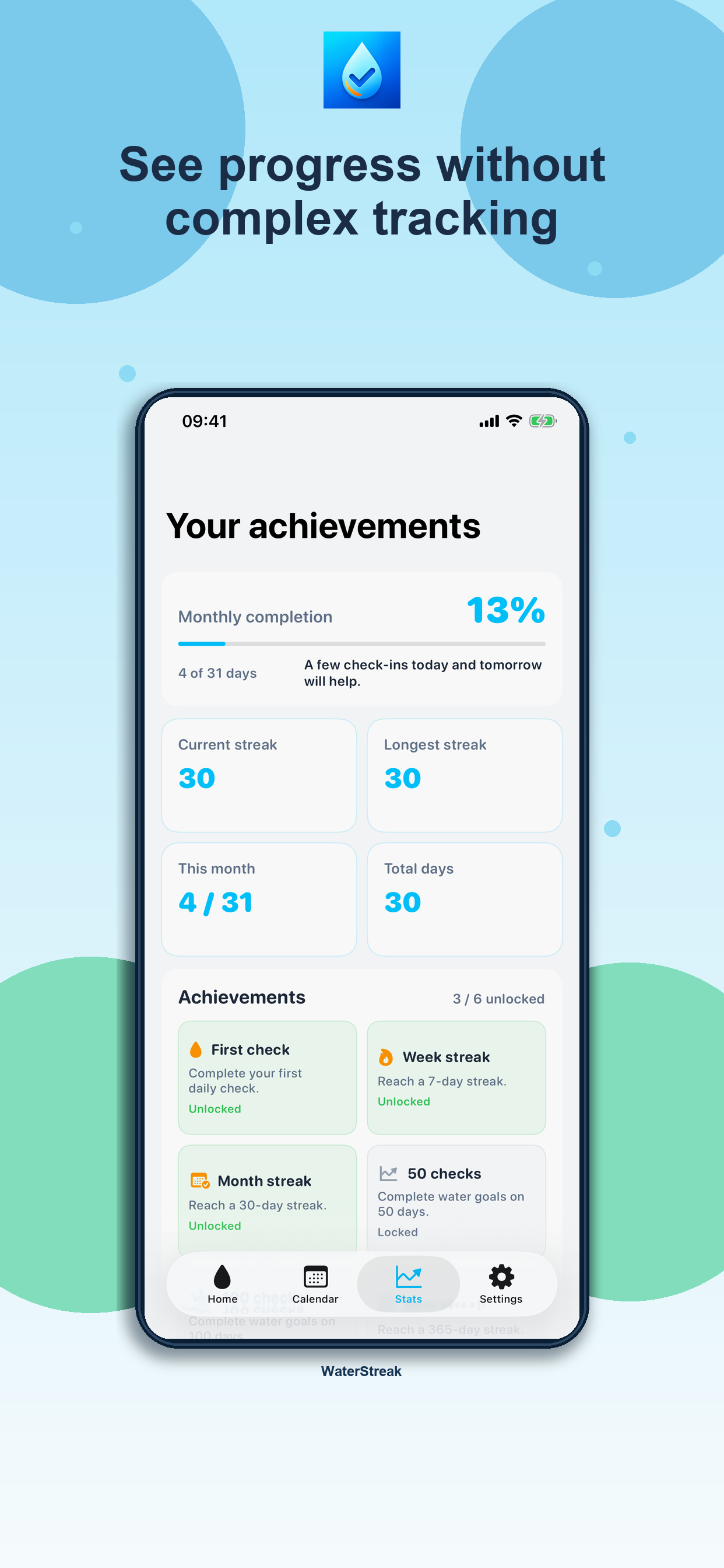 WaterStreak: Water Tracker