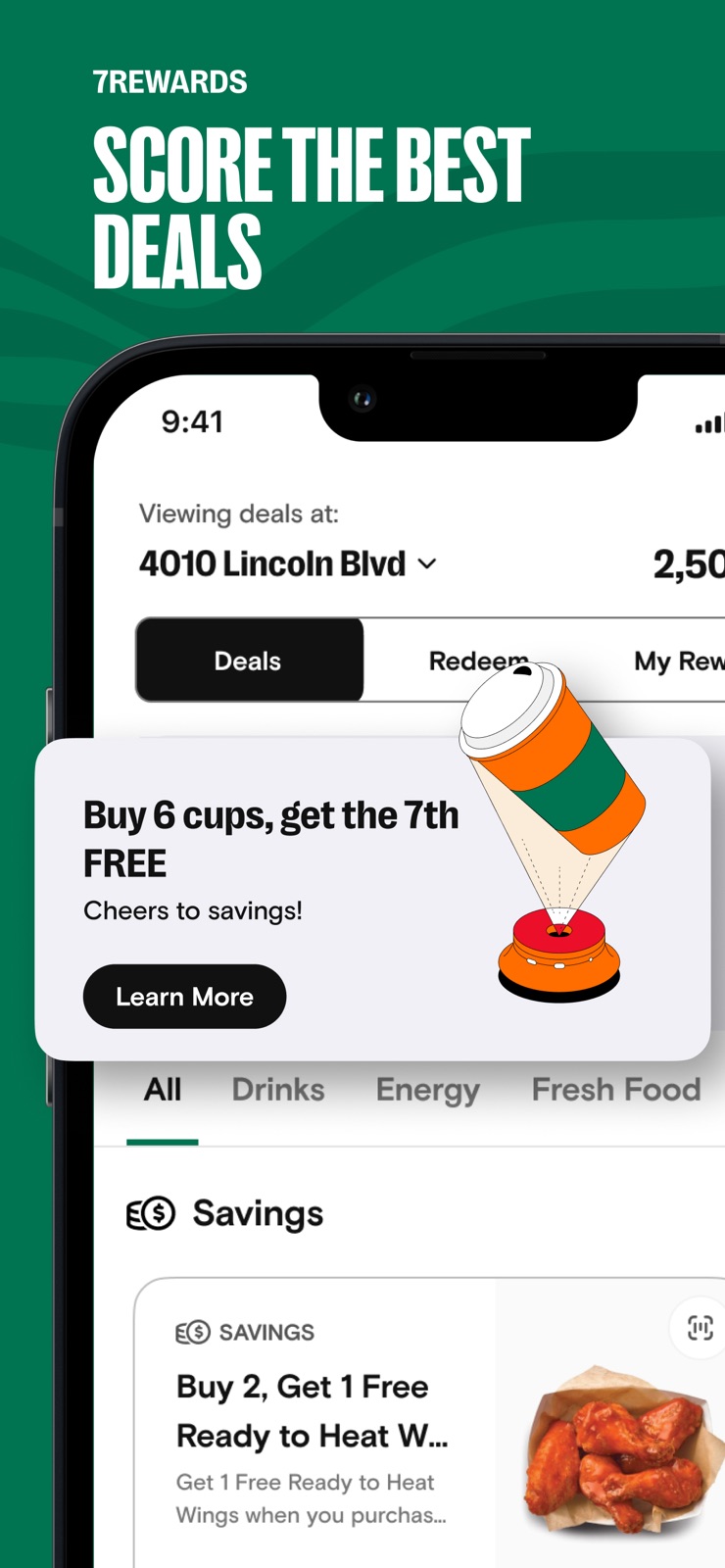7-Eleven: Rewards & Shopping iphone screenshot 2