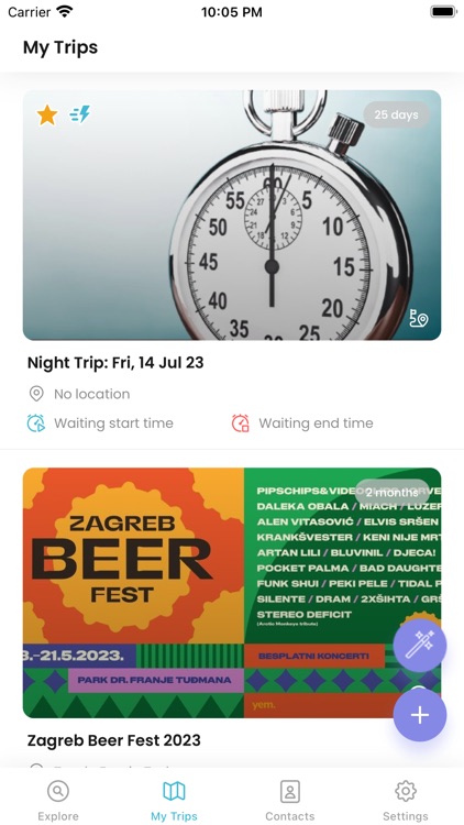 JellyRide: Trips Experience