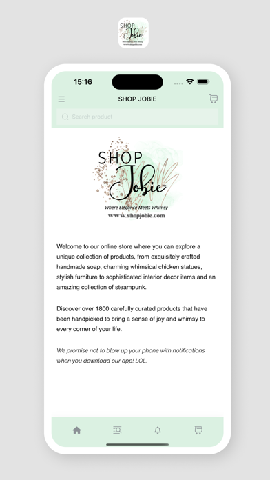 Shop Jobie Screenshot
