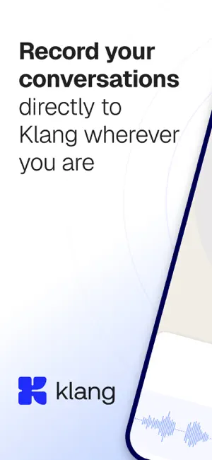 Klang.ai: AI Meeting Notes screenshot 1
