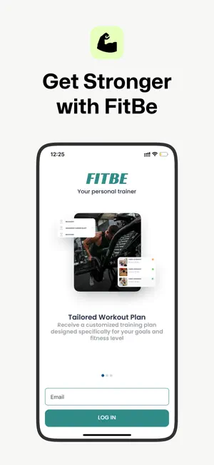 Fitbe Gym & Fitness Coach screenshot 1