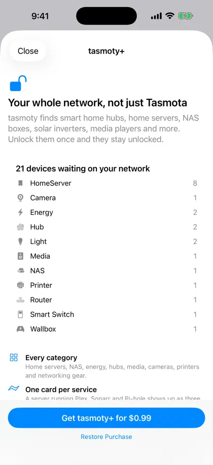 Screenshot 6 di 6 di tasmoty