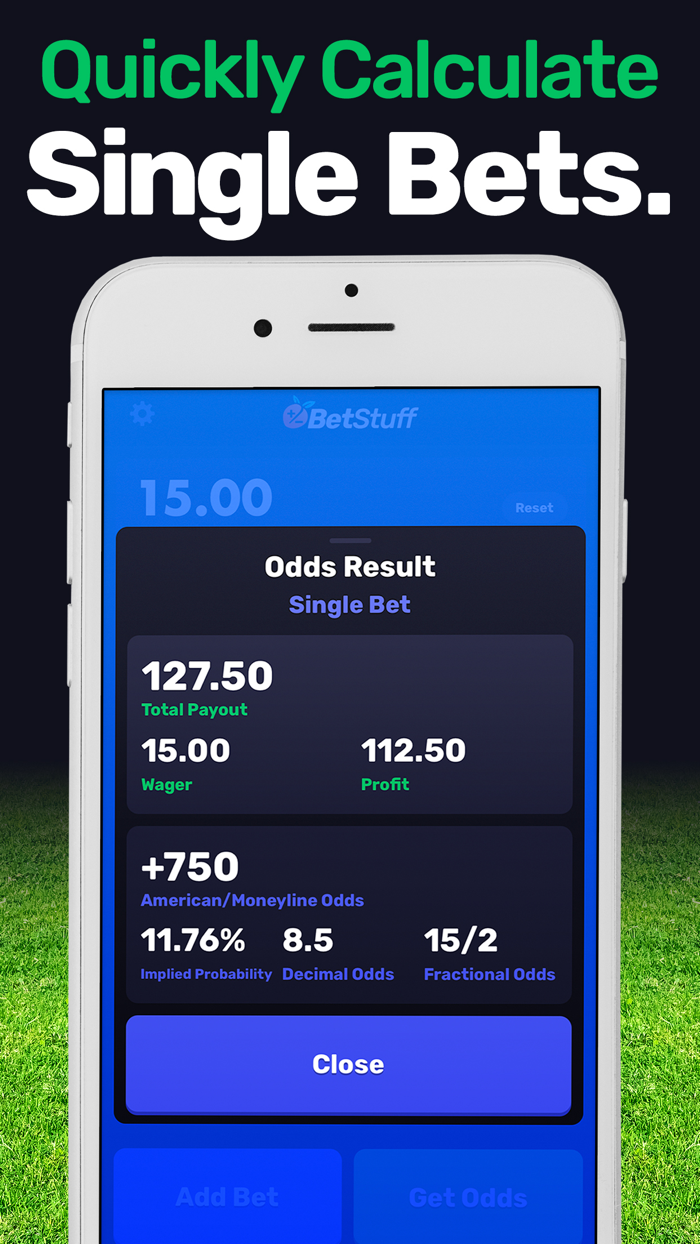 Bet Stuff ▶▶ Odds Calculator